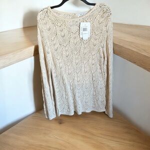 🆕🆕EIGHT EIGHT EIGHT CREAM KNIT SWEATER